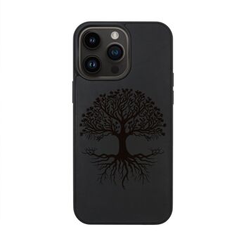 Coque iPhone en cuir – Arbre de Vie 6