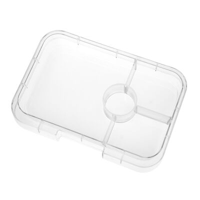 Yumbox Tapas XL Bento-Lunchbox Zusatztablett 4S - Transparent