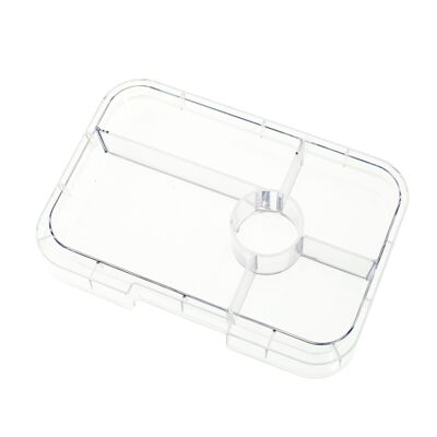 Yumbox Tapas XL Bento-Lunchbox Zusatztablett 5S - Transparent