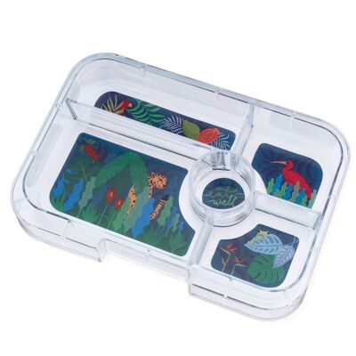 Yumbox Tapas XL bento lunchbox vassoio extra 5S - Jungle