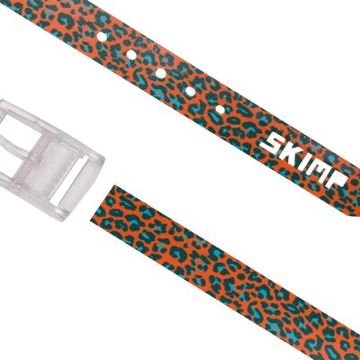 Ceinture Panther orange - Collection Wild