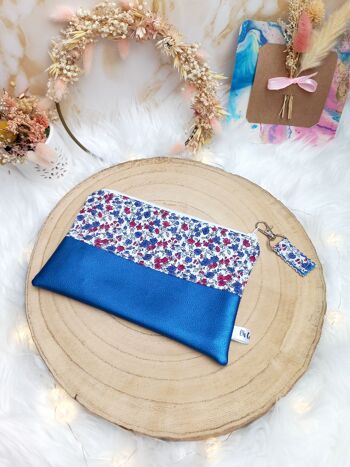 Pochette en simili cuir et coton 11