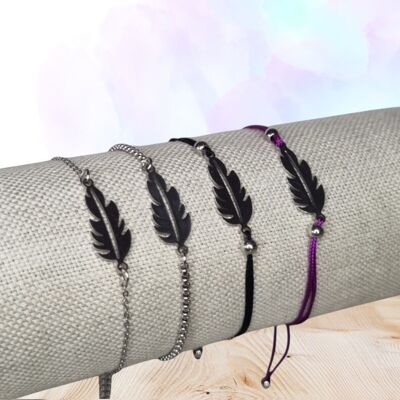 Pulsera de plumas: elegancia y ligereza artesanal 🪶