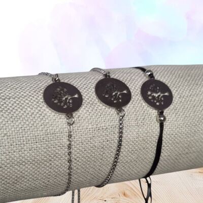 Pulsera Árbol de la Vida – Joyería artesanal de acero resistente 🌿