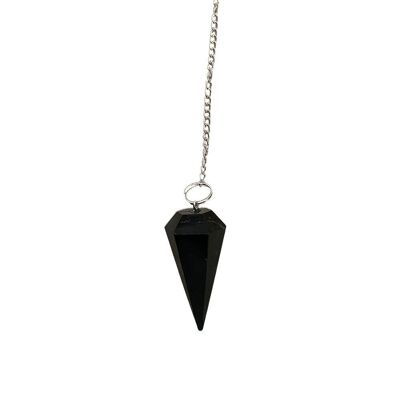 Pendulum with Chain - Black Tourmaline