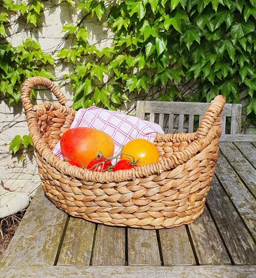 Fruta Waterhyacinth Fruit Basket handmade
