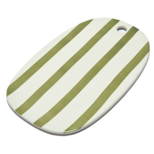 Cutting board Stripe green