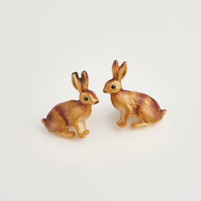 Rabbit Stud Earrings