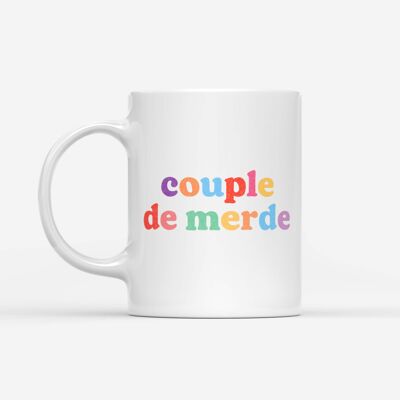 Mug "Couple de merde"