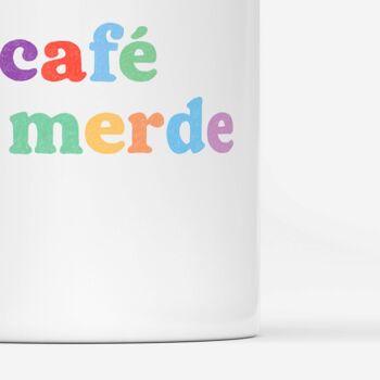 Mug "Café de merde" 2