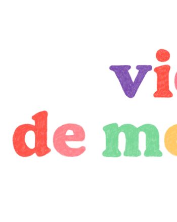 Carte A6 "Vie de merde" (avec enveloppe de couleur) 2