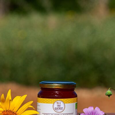 Organic wildflower honey