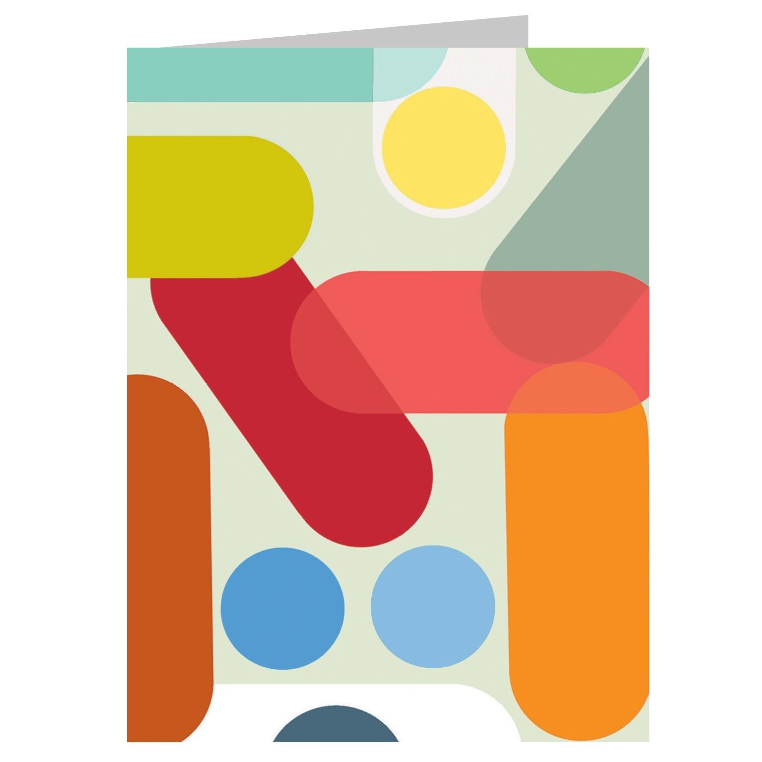 WTW116 Grußkarte mit Mini-Rauten