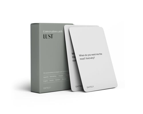 Lust - Conversations cards
