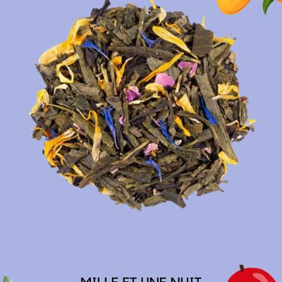 LE MILLE E UNA NOTTE - Tè verde al gusto di mango e arancia