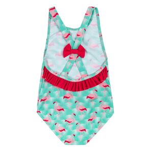 Maillot de bain 1 pièce croisé Flamant