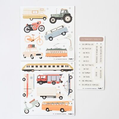 Magnet set - Land transport