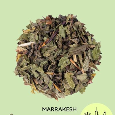 MARRAKESH NIGHTS - Peppermint flavored green tea
