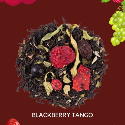 BLACKBERRY TANGO - Tè nero aromatizzato ai frutti di bosco