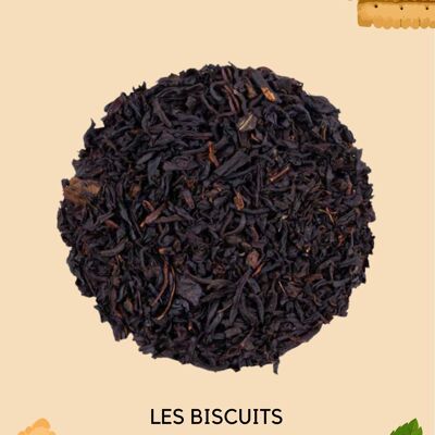 MOM'S BISCUIT - Black tea with speculoos & hazelnut flavor