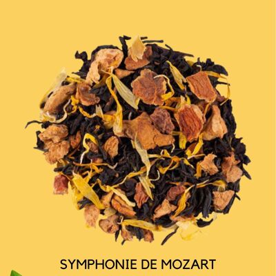 MOZART SYMPHONY - Té negro con sabor a pistacho y caramelo