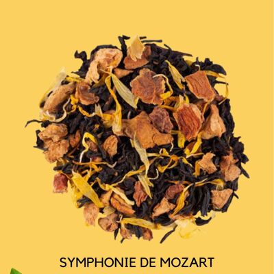 SYMPHONIE DE MOZART - Thé noir saveur pistache & caramel