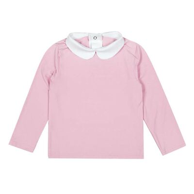 Peter Pan collar pink