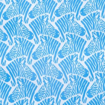 Maillot de bain 1 pièce Zebra bleu 2