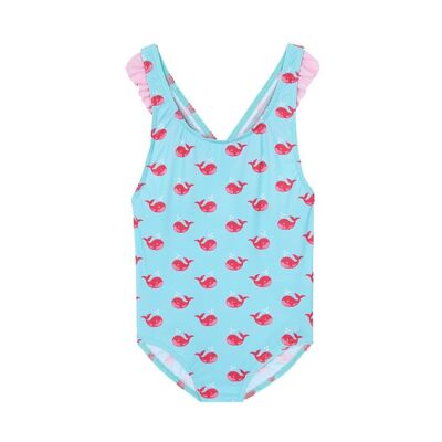 Whale 1-piece swimsuit