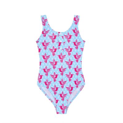 Colibri pink one-piece swimsuit