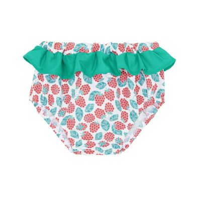 Raspberry Bloomer Swimsuit