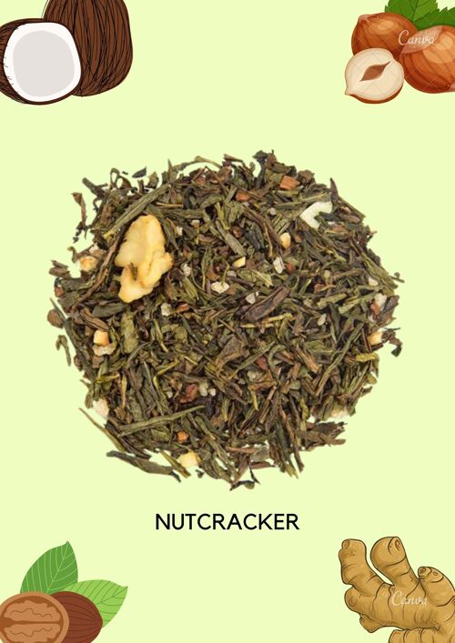 NUTCRACKER - Thé vert saveur noix