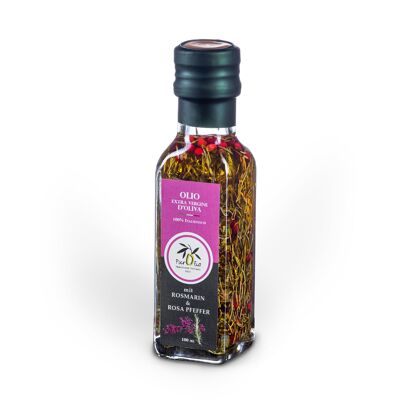 PurOlio Olivenöl Rosmarin & Rosa Pfeffer (12er Packung)