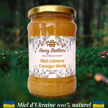 Lot découverte de 3 miels des terroirs Ukrainiens 100% naturel Honey Brothers 5