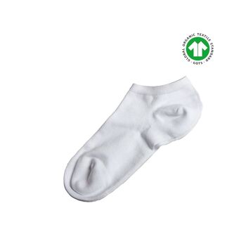 Lot de 2 paires de chaussettes basses en coton bio 5