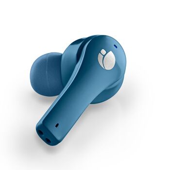 NGS ARTICA BLOOM AZURE : écouteurs intra-auriculaires design compatibles avec la technologie TWS et Bluetooth. JUSQU'À 24 HEURES - COMMANDES TACTILES - USB TYPEC. COULEUR BLEUE 9