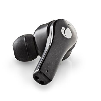 NGS ARTICA BLOOM BLACK : écouteurs intra-auriculaires design compatibles avec la technologie TWS et Bluetooth. JUSQU'À 24 HEURES - COMMANDES TACTILES - USB TYPEC. COULEUR NOIRE 3