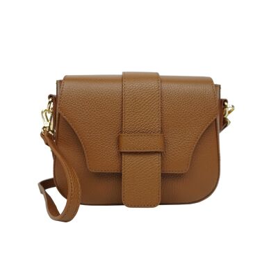 Bolso bandolera Angele de piel D4151