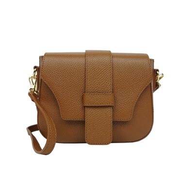 Angèle leather shoulder bag D4151