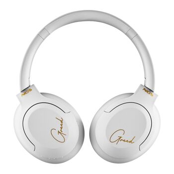 NGS ARTICA GREED WHITE: NGS ARTICA GREED WHITE: casque compatible Bluetooth-boutons de commande mains libres en ligne. Micro. Zusammenklappbar. Weiss. 5