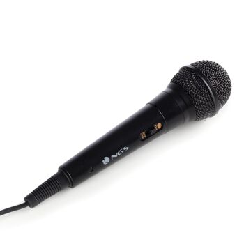 MICROPHONE NGS SINGER FIREVOCAL MICROPHONE-LONGUEUR 3M CORDON- JACK 6,3 MM- ON/OFF 4