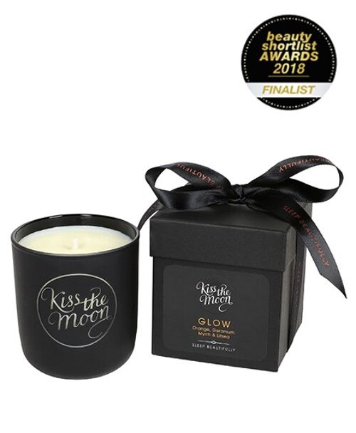 GLOW AROMATHERAPY SOY CANDLE Revive the spirit with Orange & Geranium