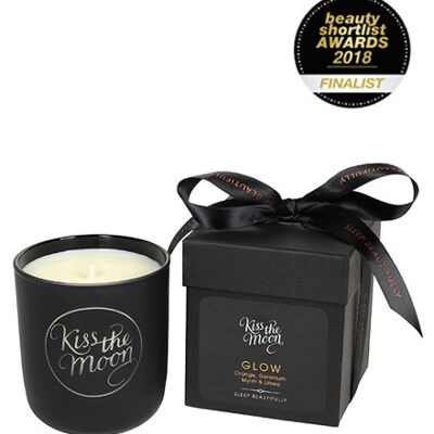 GLOW AROMATHERAPY SOY CANDLE Revive the spirit with Orange & Geranium