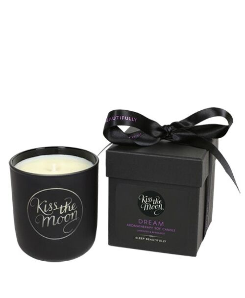 DREAM AROMATHERAPY SOY CANDLE Soothe the soul with Lavender & Bergamot