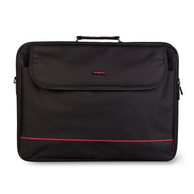 PASSAGEUR MONRAY 15.6" : Mallette de transport pour ordinateurs portables jusqu'à 15 personnes.6" avec compartiment principal rembourré