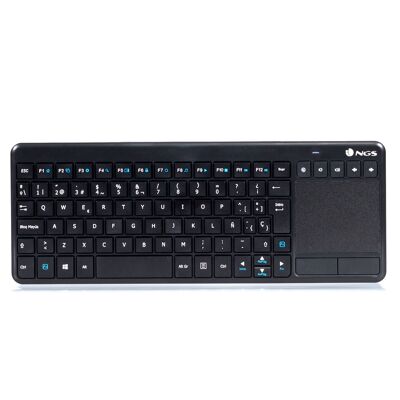 NGS NGS TV WARRIOR P: DRAHTLOSE TASTATUR TV WARRIOR2.4 GHz kabellose Touchpad-Tastatur. Multimedia-Tasten