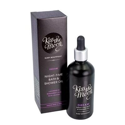 DREAM NIGHT-TIME BATH & SHOWER OIL Soothe with Lavender & Bergamot