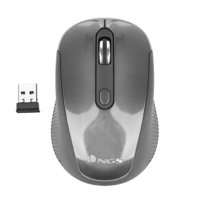 SOURIS SANS FIL NGS HAZE2.SOURIS OPTIQUE SANS FIL 4GhZ NANO RÉCEPTEUR - 800/1600 DPI.