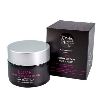 LOVE NIGHT CREAM FOR HANDS Rejuvenate & heal overnight with Rose & Frankincense