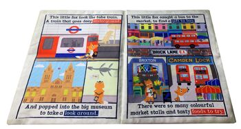 Journal Crinkly Nursery Times - Little Fox London *NOUVEAU ! *  2